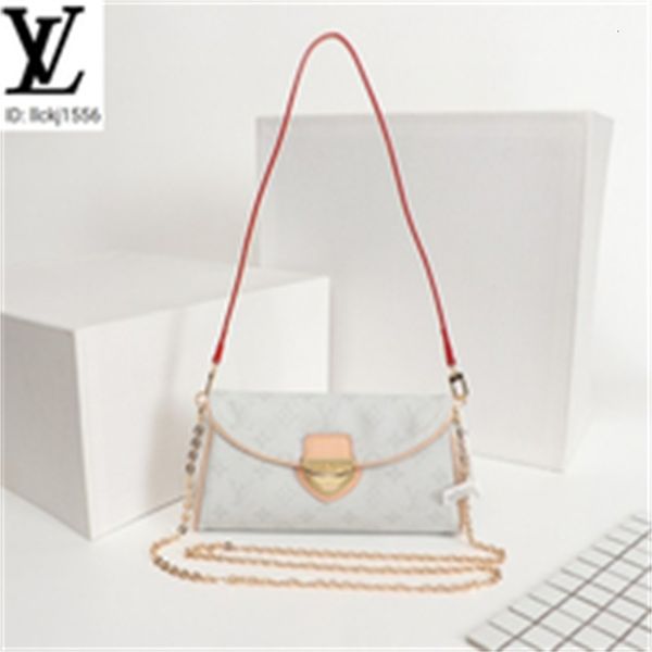 white bags nnpj m51452 casual all-match brand flower shoulder bag women handbags iconic designer handles shoulder bags totes luxury cros, Red;black
white bags nnpj m51452 casual all-match brand flower shoulder bag women handbags iconic designer handles shoulder bags totes luxury cros, Red;black