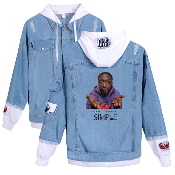 men's hoodies & sweatshirts khabane lame print autumn winter holiday men/women street clothes denim kawaii hooded jacket, Black
men's hoodies & sweatshirts khabane lame print autumn winter holiday men/women street clothes denim kawaii hooded jacket, Black