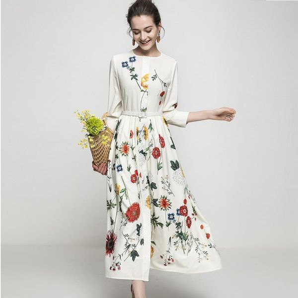 european and american style 2021 spring women's round neck show thin fashion age reducing temperament elegant commuter print casual dre, Black;gray
european and american style 2021 spring women's round neck show thin fashion age reducing temperament elegant commuter print casual dre, Black;gray