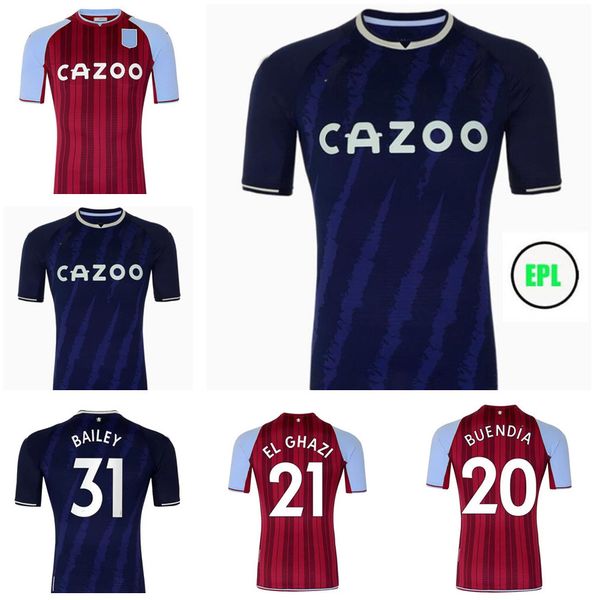 21 22 aston soccer jerseys villa grealish wesley mcginn buendia 2021 2022 home el ghazi traoré watkins kodja sanson targett douglas luiz foo, Black;yellow 
21 22 aston soccer jerseys villa grealish wesley mcginn buendia 2021 2022 home el ghazi traoré watkins kodja sanson targett douglas luiz foo, Black;yellow