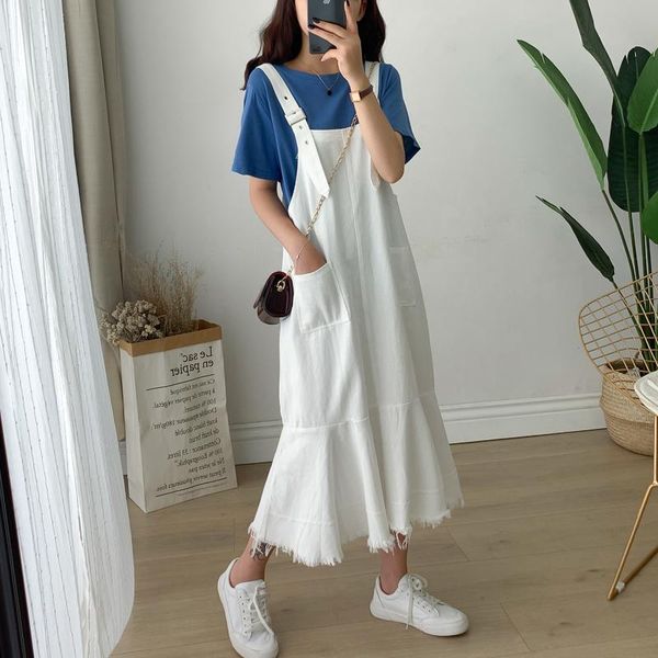 casual dresses plus size women mermaid dress sundress summer fashion loose ruffles tassel overalls woman suspenders denim long, Black;gray
casual dresses plus size women mermaid dress sundress summer fashion loose ruffles tassel overalls woman suspenders denim long, Black;gray