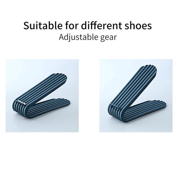 clothing & wardrobe storage 2pcs shoe slots organizer stand detachable plastic space saving double layer adjustable height non slip holder
clothing & wardrobe storage 2pcs shoe slots organizer stand detachable plastic space saving double layer adjustable height non slip holder
