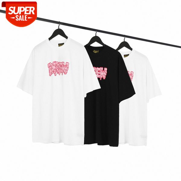 smiley melting letter pattern round neck short sleeve batch #v107, White;black
smiley melting letter pattern round neck short sleeve batch #v107, White;black