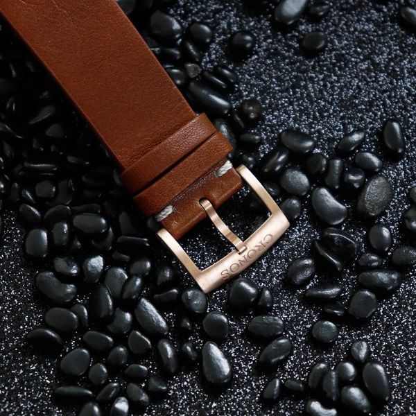 watch bands cronos parts genuine leather strap for flat ends 22mm bronze tongue buckle quick release spring bars l6003, Black;brown
watch bands cronos parts genuine leather strap for flat ends 22mm bronze tongue buckle quick release spring bars l6003, Black;brown