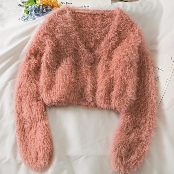 women's knits & tees winter women cardigan v-neck thick sweater knitted buttoned up velvet cashmere elegant for cloth, White
women's knits & tees winter women cardigan v-neck thick sweater knitted buttoned up velvet cashmere elegant for cloth, White