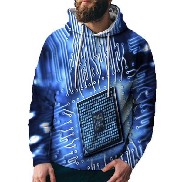men's hoodies & sweatshirts electronic chip men's/women's hoodie street fashion summer personality wild sports loose super da, Black
men's hoodies & sweatshirts electronic chip men's/women's hoodie street fashion summer personality wild sports loose super da, Black