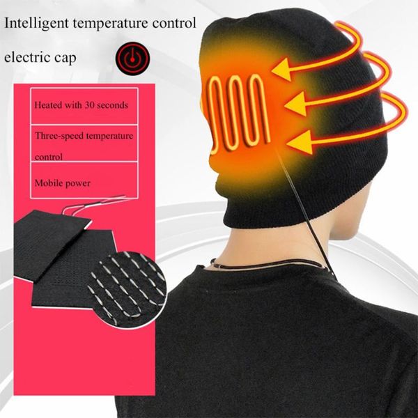 outdoor hats men women electric warm heated hat fishing camping office winter heating cap, Black;white
outdoor hats men women electric warm heated hat fishing camping office winter heating cap, Black;white