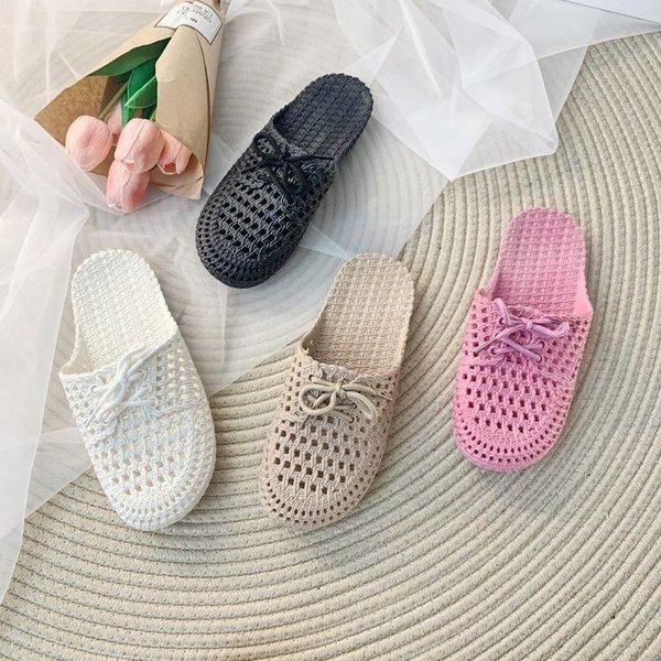 slippers ladies wear summer hole shoes 2021 fashion office lazy baotou half-drag women's sandals and, Black
slippers ladies wear summer hole shoes 2021 fashion office lazy baotou half-drag women's sandals and, Black
