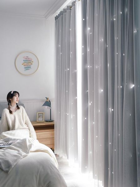 curtain & drapes customized product internet celebrity blackout bay window princess style bedroom girl hollow stars with hooks
curtain & drapes customized product internet celebrity blackout bay window princess style bedroom girl hollow stars with hooks