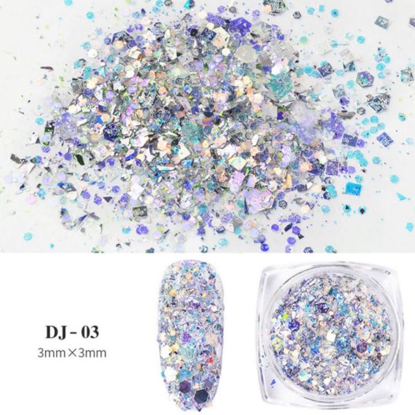 nail glitter 1box silvery holographic flakes sequin rose gold silver diy butterfly dipping powder for acrylic nails tools d03, Silver;gold
nail glitter 1box silvery holographic flakes sequin rose gold silver diy butterfly dipping powder for acrylic nails tools d03, Silver;gold