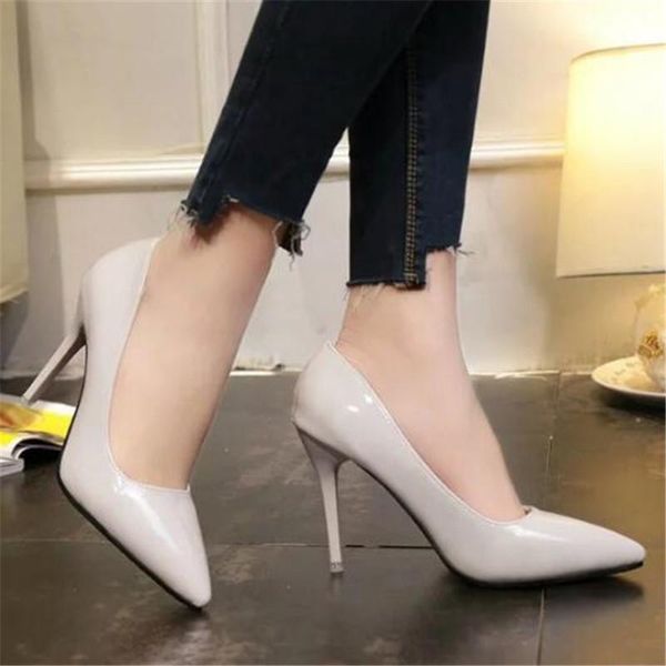dress shoes women pumps thin high heels party nightclub pu slip on 10cm pointed toe office & career shallow 2021, Black
dress shoes women pumps thin high heels party nightclub pu slip on 10cm pointed toe office & career shallow 2021, Black