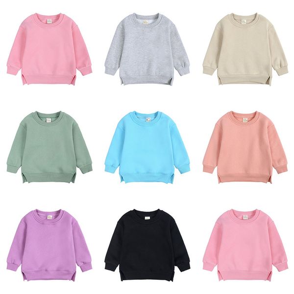 8 colors baby boy girl sweatshirt winter warm thick plain toddler kid long sleeve pullover sweater, Black
8 colors baby boy girl sweatshirt winter warm thick plain toddler kid long sleeve pullover sweater, Black