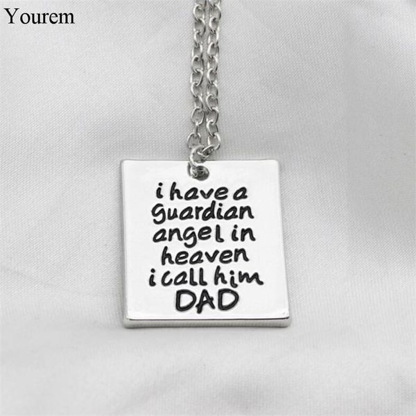pendant necklaces fashion square choker letter i have a guardian angel in heaven call him dad jewelry gift for friend fj426, Silver
pendant necklaces fashion square choker letter i have a guardian angel in heaven call him dad jewelry gift for friend fj426, Silver