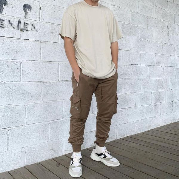 men's t-shirts represent simple washed base short-sleeved shirt men and women campus summer leisure loose high street t-shirt set, White;black
men's t-shirts represent simple washed base short-sleeved shirt men and women campus summer leisure loose high street t-shirt set, White;black