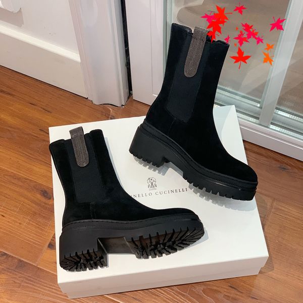 2022 leather boots ladies short ankle cowskin boot autumn winter chunky heel martin booties fashion camfortable shoes with box size 35-40 -h, Black
2022 leather boots ladies short ankle cowskin boot autumn winter chunky heel martin booties fashion camfortable shoes with box size 35-40 -h, Black