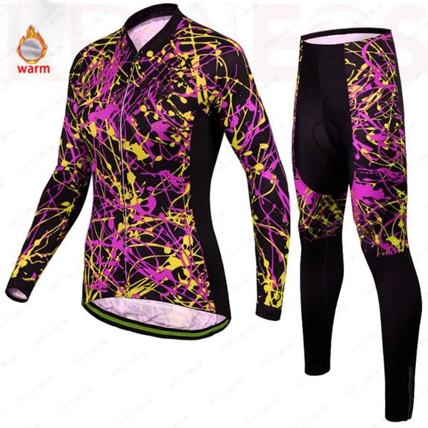 racing sets women's long-sleeved cycling jersey with tights winter fleece clothing suit breathable 3d pad quick-drying, Black;blue
racing sets women's long-sleeved cycling jersey with tights winter fleece clothing suit breathable 3d pad quick-drying, Black;blue