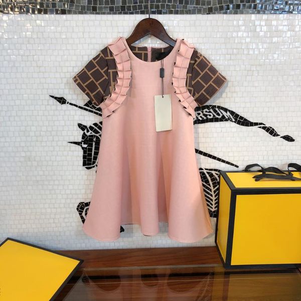 high-end children's clothing 2021 girls print short-sleeved doll collar dress stitching space cotton girl's dresses, Red;yellow
high-end children's clothing 2021 girls print short-sleeved doll collar dress stitching space cotton girl's dresses, Red;yellow