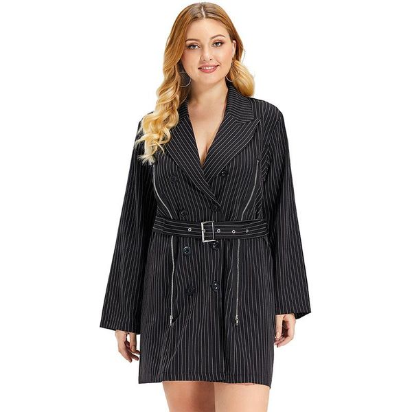 women's trench coats 2021 autumn and winter windbreaker female fashion suit collar belt stripe street style explosion elegant ladies t, Tan;black
women's trench coats 2021 autumn and winter windbreaker female fashion suit collar belt stripe street style explosion elegant ladies t, Tan;black