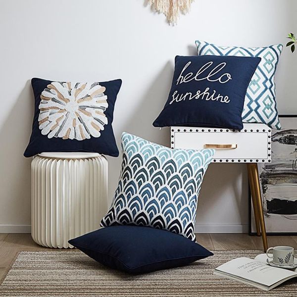 cushion/decorative pillow navy blue cushion cover 45x45cm flower pillowcase yellow living room home decoration bedroom hidden zipper decor
cushion/decorative pillow navy blue cushion cover 45x45cm flower pillowcase yellow living room home decoration bedroom hidden zipper decor
