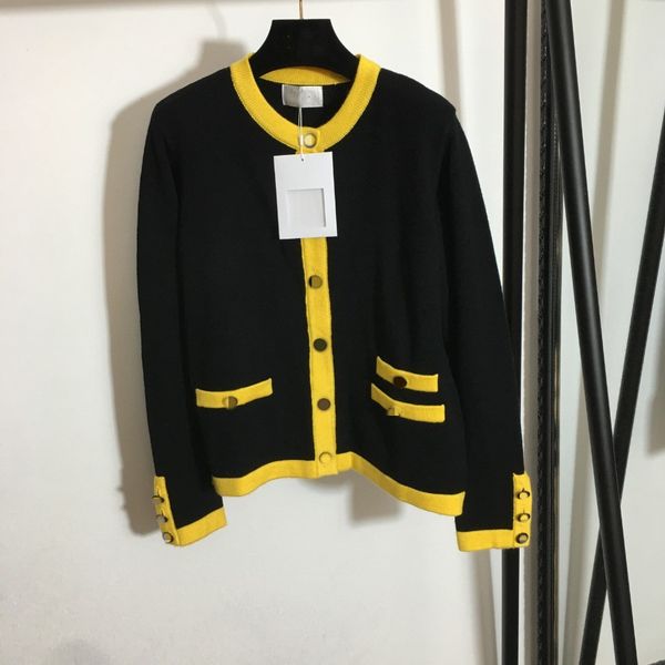 2021 autumn milan runway sweaters o neck long sleeve high end jacquard cardigan women's designer clothing 0815-6, White;black
2021 autumn milan runway sweaters o neck long sleeve high end jacquard cardigan women's designer clothing 0815-6, White;black