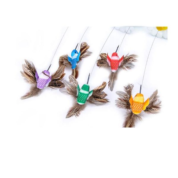 cute electric rotating colorful butterfly bird funny dog cat toys scratch toy for small cats intelligence training
cute electric rotating colorful butterfly bird funny dog cat toys scratch toy for small cats intelligence training