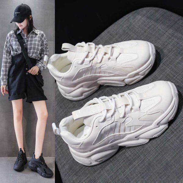 daddy shoes female 2021 spring designer net red sports sneaker in korean students' black leisure thick soled shoe 168
daddy shoes female 2021 spring designer net red sports sneaker in korean students' black leisure thick soled shoe 168