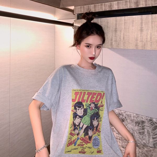 pop style prank fun girl print women t shirt summer short sleeve round neck harajuku printing tee casual fashion female, White
pop style prank fun girl print women t shirt summer short sleeve round neck harajuku printing tee casual fashion female, White