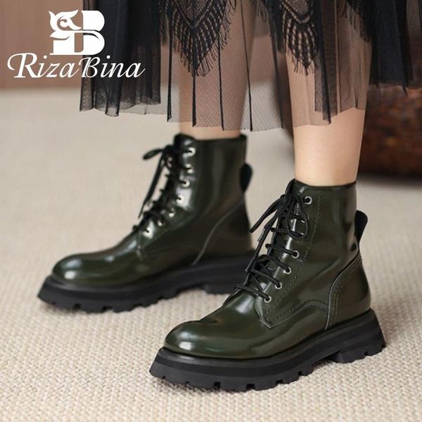boots rizabina 2021 real leather ankle for women round toe cross strap solid color short fashion ladies footwear, Black
boots rizabina 2021 real leather ankle for women round toe cross strap solid color short fashion ladies footwear, Black