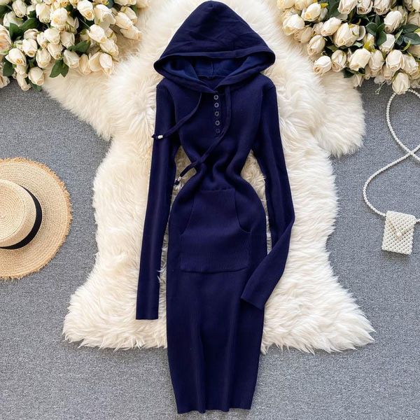 casual dresses women bodycon dress 2021 fashion spring autumn long sleeved hooded sweater ladies elegant short vesiidos mujer, Black;gray
casual dresses women bodycon dress 2021 fashion spring autumn long sleeved hooded sweater ladies elegant short vesiidos mujer, Black;gray