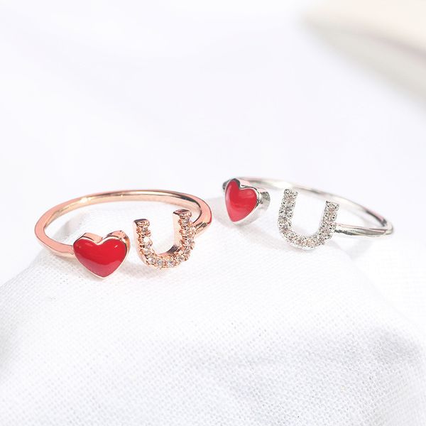 version simple heart shape love you color ring exquisite sweet lovely micro set zircon adjustable ring, Blue;gray
version simple heart shape love you color ring exquisite sweet lovely micro set zircon adjustable ring, Blue;gray