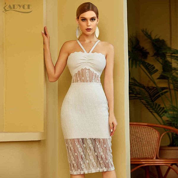 romper adyce summer women sleeveless bodycon bandage knee length white lace celebrity runway evening party dress vestidos, Black;white
romper adyce summer women sleeveless bodycon bandage knee length white lace celebrity runway evening party dress vestidos, Black;white