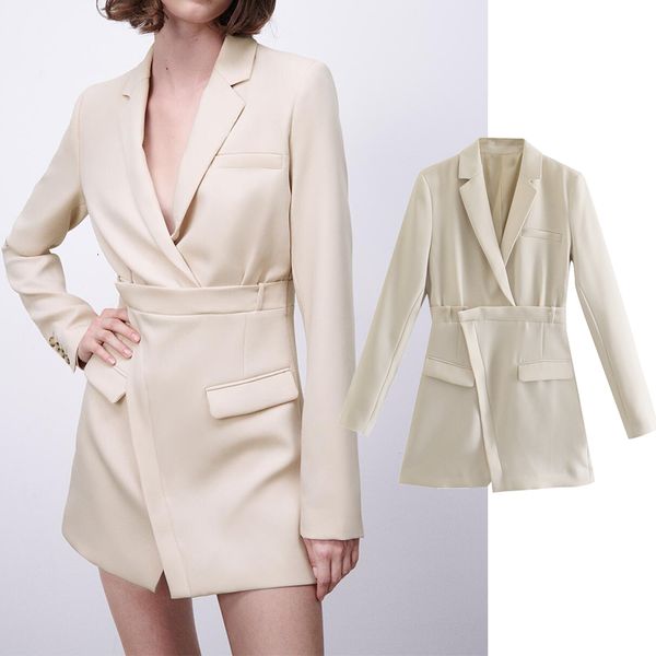 casual dresses 2021 spring summer fashion women blazer style mini dress party waist turn-down collar long sleeve jacket qcd7, Black;gray
casual dresses 2021 spring summer fashion women blazer style mini dress party waist turn-down collar long sleeve jacket qcd7, Black;gray