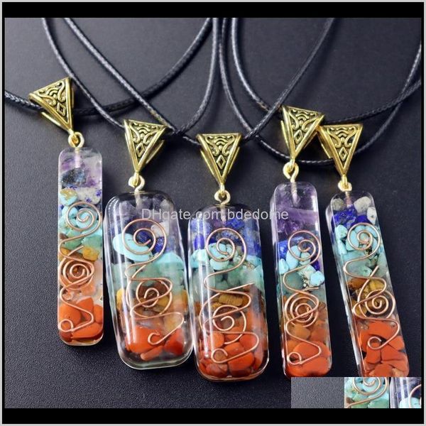 & pendants drop delivery 2021 chakra energy pendant orgonite necklace rainbow crystal pendulum yoga meditation resin jewelry for women men n, Silver
& pendants drop delivery 2021 chakra energy pendant orgonite necklace rainbow crystal pendulum yoga meditation resin jewelry for women men n, Silver