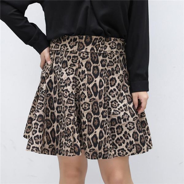 skirts leopard print suede skirt women high waist side zipper vintage a-line mini plus size short black mujer comfortable
skirts leopard print suede skirt women high waist side zipper vintage a-line mini plus size short black mujer comfortable