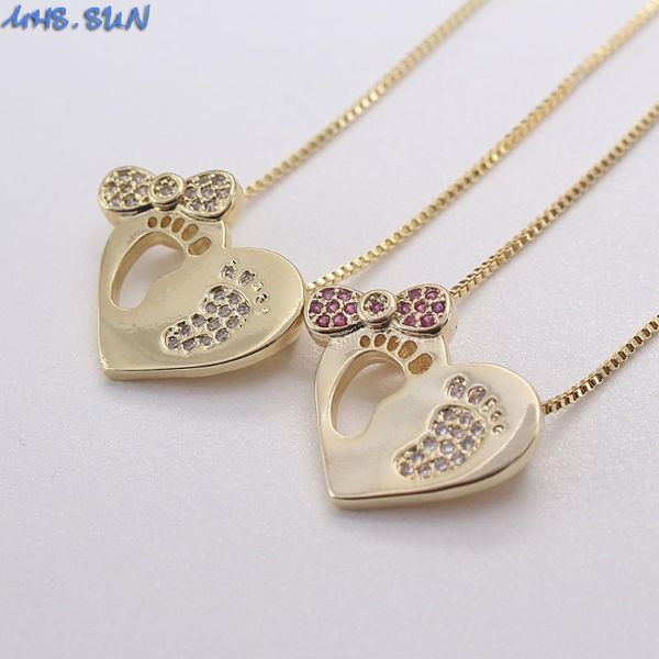 mhs.sun cute small heart footprint mosaic cz pendant necklace for women/girls choker fashion chain party gift chains, Silver
mhs.sun cute small heart footprint mosaic cz pendant necklace for women/girls choker fashion chain party gift chains, Silver