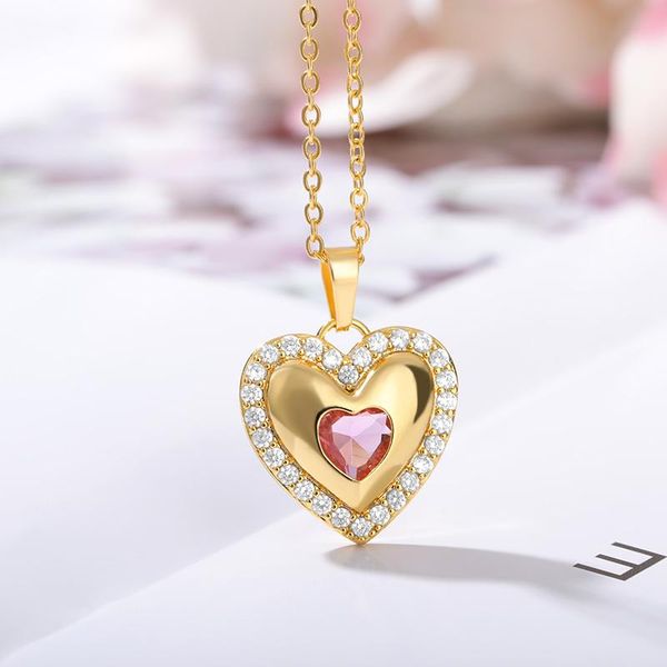 romantic heart shape crystal pendant choker necklace stainless steel chain promise love keepsake for women jewelry gift necklaces, Silver
romantic heart shape crystal pendant choker necklace stainless steel chain promise love keepsake for women jewelry gift necklaces, Silver