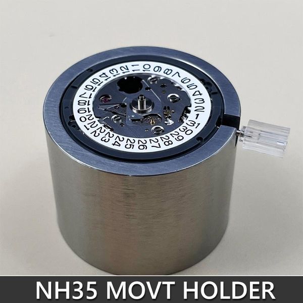repair tools & kits full stainless steel watch movement holder for nh35/nh36 watchmaker's tool 28*26cm suit nh38 39 series
repair tools & kits full stainless steel watch movement holder for nh35/nh36 watchmaker's tool 28*26cm suit nh38 39 series