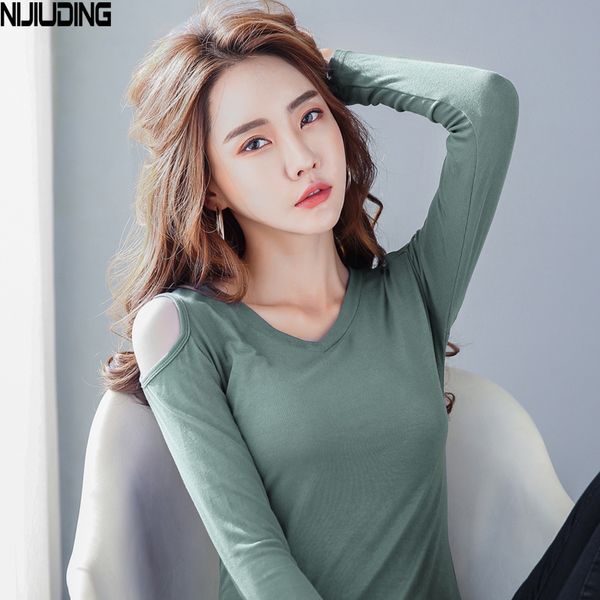women long sleeve t-shirts spring summer strapless high elastic tees shirts bottoming shirt off shoulder 210514, White
women long sleeve t-shirts spring summer strapless high elastic tees shirts bottoming shirt off shoulder 210514, White