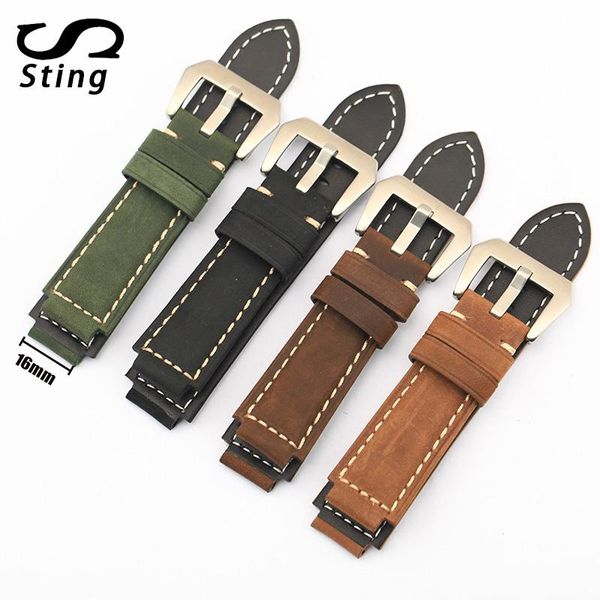 watch bands sting strap 24mm for special men watchband 125*75mm crazy house leather bracelet, Black;brown
watch bands sting strap 24mm for special men watchband 125*75mm crazy house leather bracelet, Black;brown