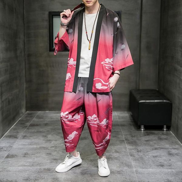 men's tracksuits men hawaiian sets printing 2021 summer 3/4 sleeve kimono shirt beach shorts japanese streetwear casual mens suit 2 pie, Gray
men's tracksuits men hawaiian sets printing 2021 summer 3/4 sleeve kimono shirt beach shorts japanese streetwear casual mens suit 2 pie, Gray