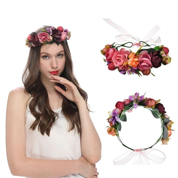 bride's headdress bracelet hair band accessories diy boutique simulation flower, Silver
bride's headdress bracelet hair band accessories diy boutique simulation flower, Silver