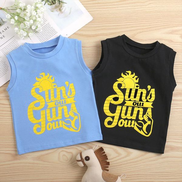 1 5years toddler breathable summer little boys vest creative letter printing sleeveless casual clothes, Blue
1 5years toddler breathable summer little boys vest creative letter printing sleeveless casual clothes, Blue