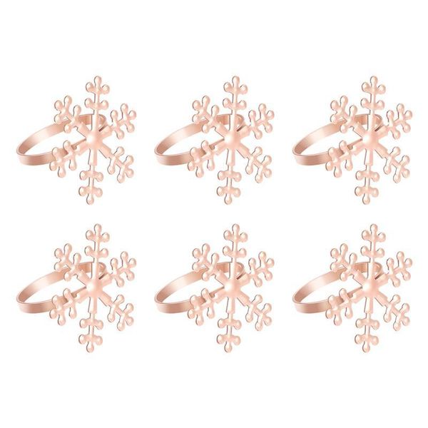 napkin rings 6pcs christmas snowflake shape holders for home (rose golden) ring birthday wedding
napkin rings 6pcs christmas snowflake shape holders for home (rose golden) ring birthday wedding