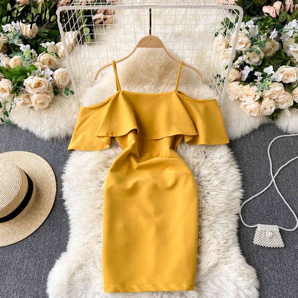 neploe slash neck shoulder strapless short sleeve dress women high waist hip skinny vestidos summer solid robe 210510, Black;gray
neploe slash neck shoulder strapless short sleeve dress women high waist hip skinny vestidos summer solid robe 210510, Black;gray