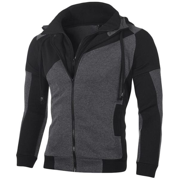 men's jackets fashion clothes men colorblock double layer zipper hoodie coat long sleeve hooded jacket sport casual sportswear work wea, Black;brown
men's jackets fashion clothes men colorblock double layer zipper hoodie coat long sleeve hooded jacket sport casual sportswear work wea, Black;brown