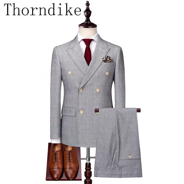 thorndike 3 pieces 2021 tide men fashion light gray color casual wedding modern suits prom tuxedo homme handsome party wear men's & bla, White;black
thorndike 3 pieces 2021 tide men fashion light gray color casual wedding modern suits prom tuxedo homme handsome party wear men's & bla, White;black