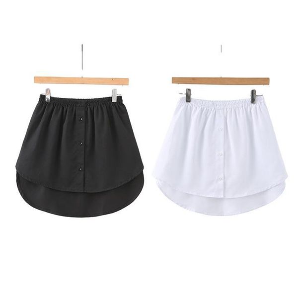 skirt women irregular fake shirt blouse tail hem cotton detachable underskirt, Black
skirt women irregular fake shirt blouse tail hem cotton detachable underskirt, Black