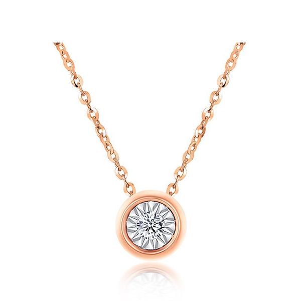chains baihe solid 18k rose+white gold round 0.03ct/0.06ct/0.10ct natural diamond wedding trendy fine jewelry necklaces, Silver
chains baihe solid 18k rose+white gold round 0.03ct/0.06ct/0.10ct natural diamond wedding trendy fine jewelry necklaces, Silver