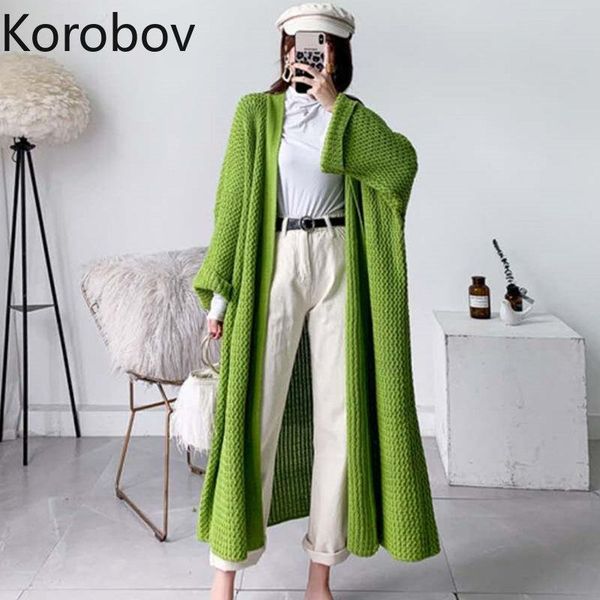 women's knits & tees korobov korean loose casual oversize cardigans sweaters vintage solid outwear long cardigan 2021 fashion autumn su, White
women's knits & tees korobov korean loose casual oversize cardigans sweaters vintage solid outwear long cardigan 2021 fashion autumn su, White