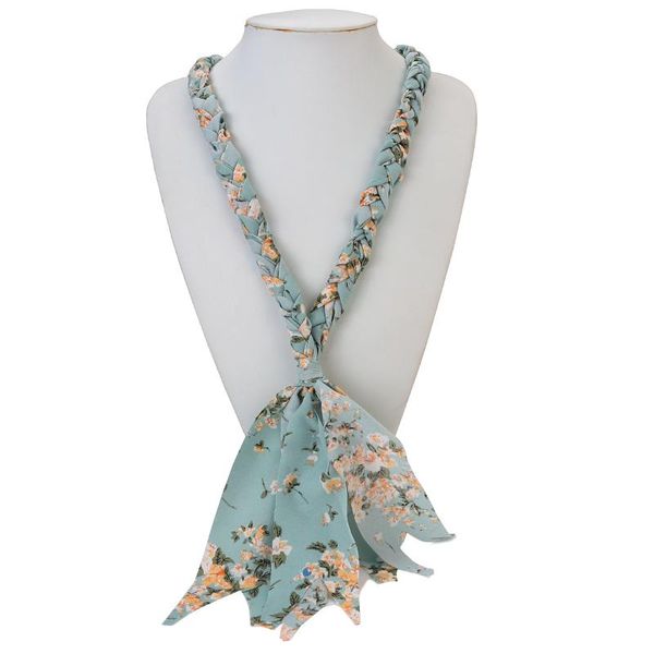 pendant necklaces aensoa 2021 trendy printing fabric weave bandana for women bohemia retro adjustable long necklace jewelry wholesale, Silver
pendant necklaces aensoa 2021 trendy printing fabric weave bandana for women bohemia retro adjustable long necklace jewelry wholesale, Silver